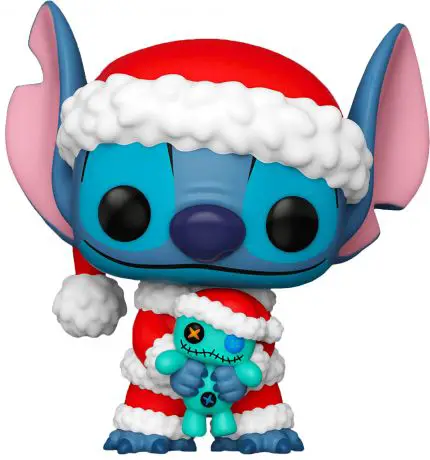 Figurine pop Stitch et Scrump (Noël) - Lilo et Stitch - 2