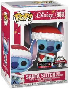 Figurine Stitch et Scrump (Noël) – Lilo et Stitch- #983