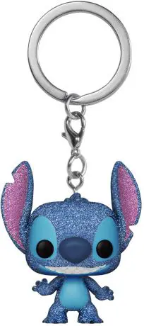 Figurine pop Stitch - Pailleté - Porte-clés - Lilo et Stitch - 2