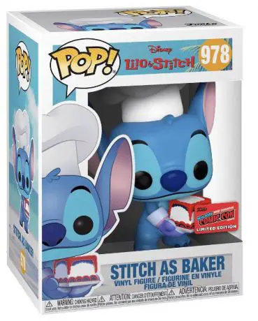 Figurine pop Stitch pâtissier - Lilo et Stitch - 1