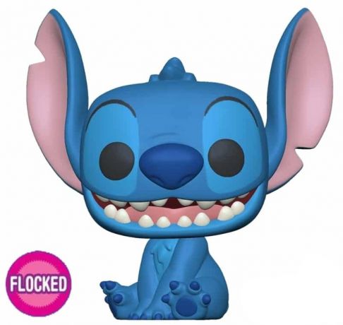 Figurine pop Stitch sourit - Flocked - Lilo et Stitch - 1