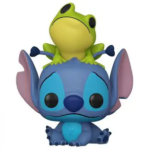 Figurine Stitch with frog – Lilo et Stitch- #78