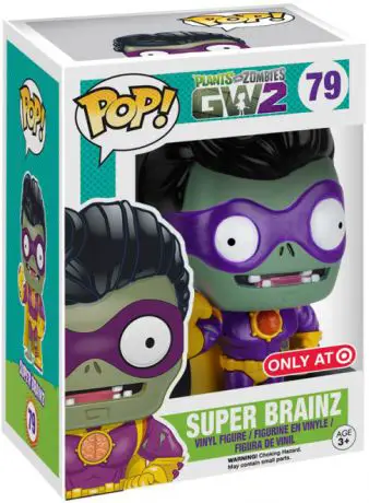 Figurine pop Super Brainz - Plants VS Zombies - 1