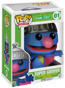 Figurine Super Grover – Sesame Street- #1