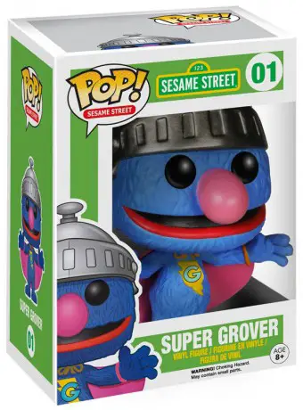 Figurine pop Super Grover - Sesame Street - 1