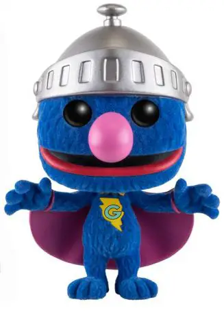 Figurine pop Super Grover - Floqué - Sesame Street - 2
