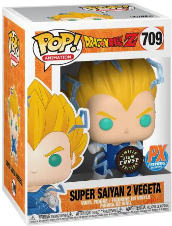 Figurine pop Super Saiyan 2 Vegeta - Brillant dans le noir - Dragon Ball - 1