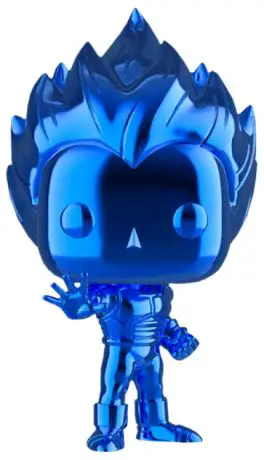 Figurine pop Super Saiyan Vegeta - Chromé Bleu (DBZ) - Dragon Ball - 2