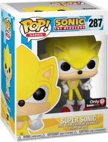 Figurine pop Super Sonic - Sonic le Hérisson - 1