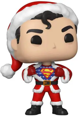 Figurine pop Superman avec Chandail (Noël) - DC Super-Héros - 2