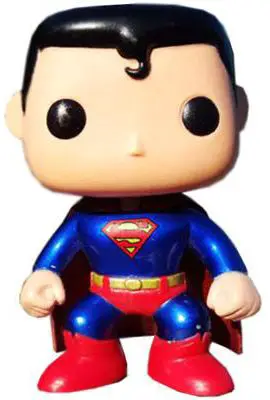 Figurine pop Superman - Métallique et bobble-head - DC Universe - 2