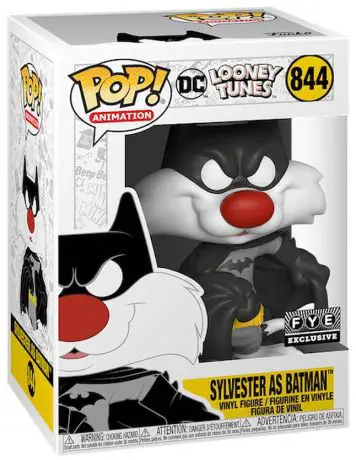 Figurine pop Sylvestre en Batman - Looney Tunes - 1