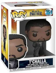 Figurine T’Challa – Tenue noire – Black Panther- #351