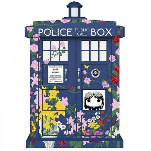 Figurine Tardis with flowers – Doctor Who- #225