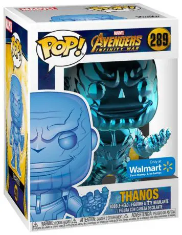 Figurine pop Thanos - Chromé Bleu - Avengers Infinity War - 1