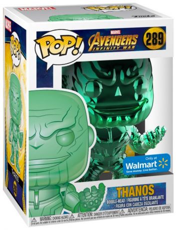 Figurine pop Thanos - Chromé Vert - Avengers Infinity War - 1