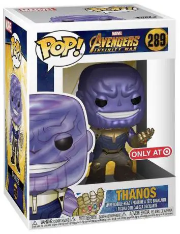 Figurine pop Thanos - Métallique - Avengers Infinity War - 1