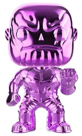 Figurine pop Thanos - Point Serré - Chromé Violet - Avengers Infinity War - 2