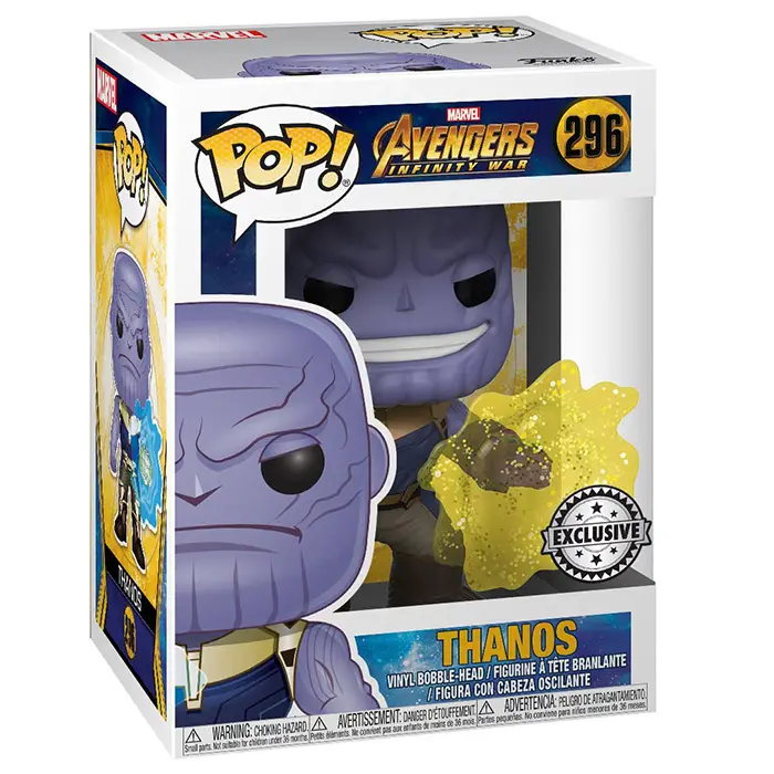 Figurine pop Thanos with mind stone - Avengers Infinity War - 2
