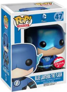 Figurine The Flash (Blue Lantern) – Métallique – DC Comics- #47