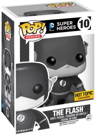 Figurine pop The Flash - Noir et Blanc - DC Super-Héros - 1
