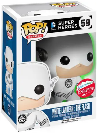 Figurine pop The Flash (White Lantern) - Brillant dans le noir - DC Super-Héros - 1