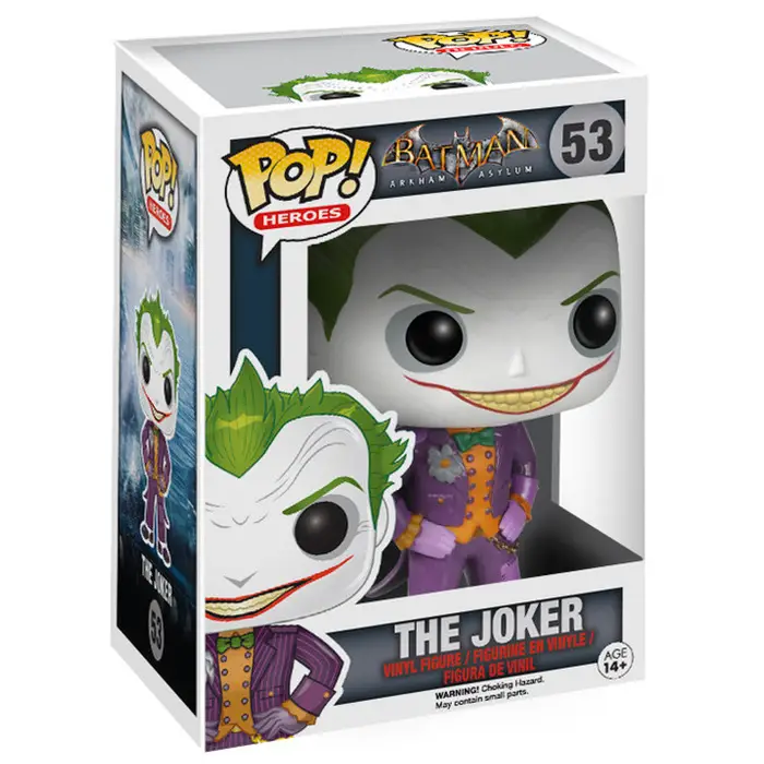 Figurine pop The Joker - Batman Arkham Asylum - 2
