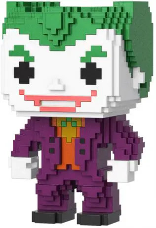 Figurine pop The Joker - 8-Bit & Métallique - DC Super-Héros - 2