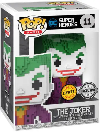 Figurine pop The Joker - 8-Bit & Métallique - DC Super-Héros - 1