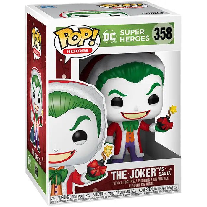 Figurine pop The Joker as Santa - DC Comics - 2