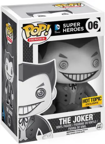 Figurine pop The Joker - Noir et Blanc - DC Super-Héros - 1