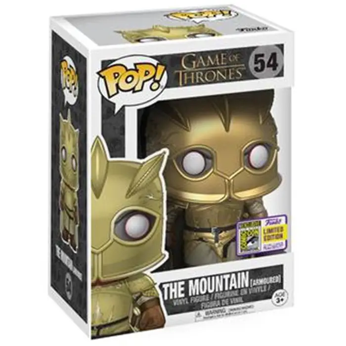 Figurine pop The Mountain Armoured - Game Of Thrones - 2