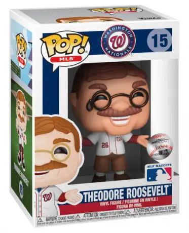 Figurine pop Theodore Roosevelt - MLB : Ligue Majeure de Baseball - 1