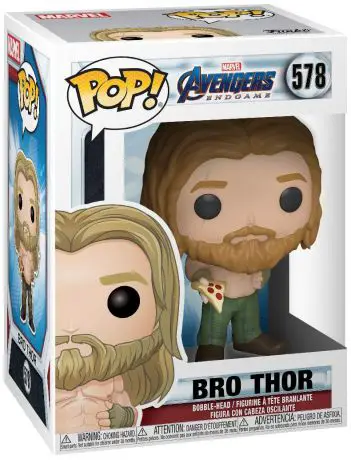 Figurine pop Thor avec pizza - Avengers Endgame - 1