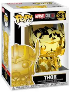 Figurine Thor – Chrome Or – Marvel Studios – L’anniversaire des 10 ans- #381
