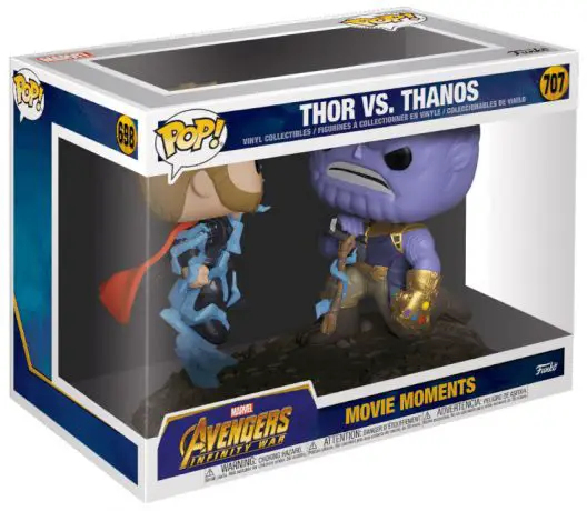 Figurine pop Thor contre Thanos - Avengers Infinity War - 1