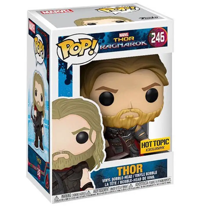 Figurine pop Thor holding Surtur's faceplate - Thor Ragnarok - 2