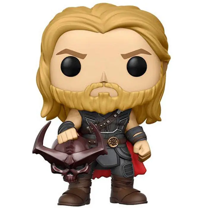 Figurine pop Thor holding Surtur's faceplate - Thor Ragnarok - 1
