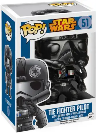 Figurine pop Tie Fighter Pilot - Star Wars 1 : La Menace fantôme - 1