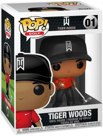 Figurine pop Tiger Woods - Golf - 1