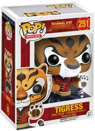 Figurine pop Tigress - Kung Fu Panda - 1