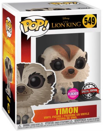 Figurine pop Timon - Floqué - Le Roi Lion 2019 - 1