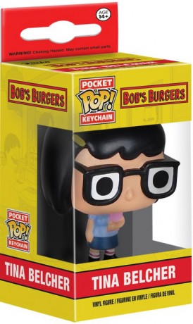 Figurine pop Tina Belcher - Porte-clés - Bob's Burgers - 1