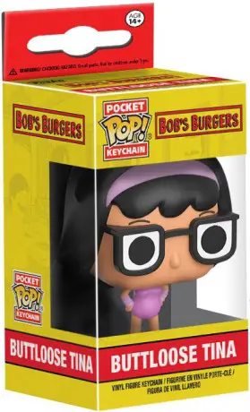 Figurine pop Tina Buttloose - Porte-clés - Bob's Burgers - 1