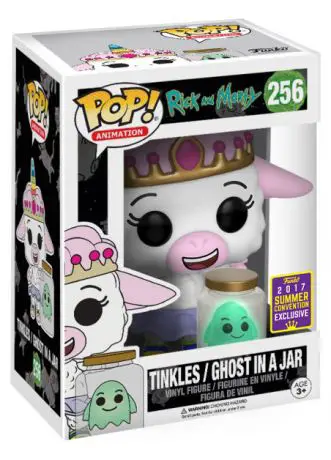 Figurine pop Tinkles & Ghost dans un pot - 2 pack - Rick et Morty - 1