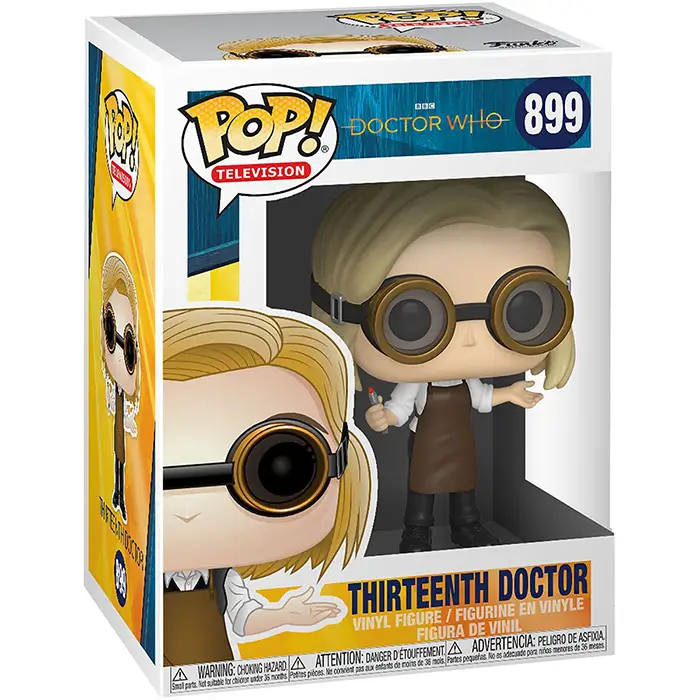 Figurine pop Tirtheenth Doctor with Goggles - Doctor Who - 2