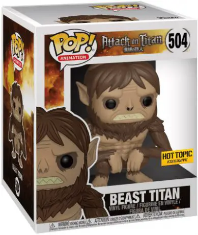 Figurine pop Titan Bête - 15 cm - L'Attaque des Titans - 1