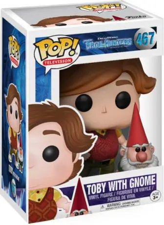 Figurine pop Toby avec Gnome - Chasseurs de Trolls - 1