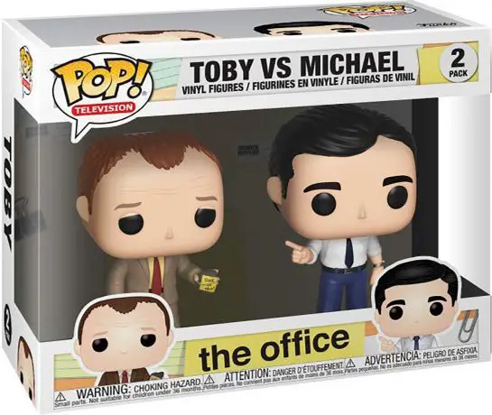 Figurine pop Toby vs Michael - 2 Pack - The Office - 1