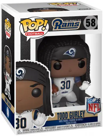 Figurine pop Todd Gurley - Los Angeles Rams - NFL - 1